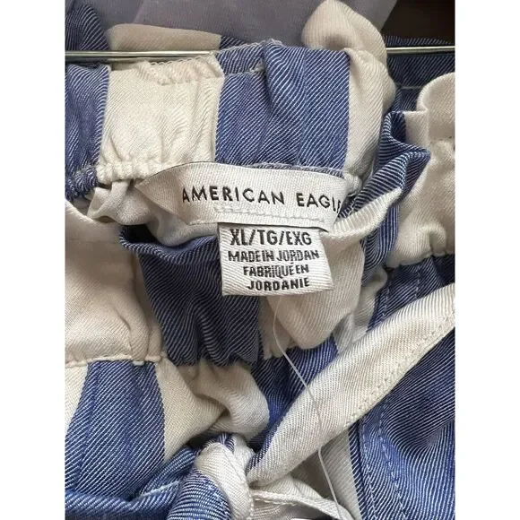 NWT American Eagle Outfitters AE Women's Shorts Lined Striped size XL - Picture 2 of 6